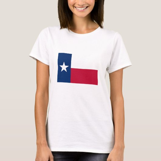 テキサス州の旗 Tシャツ (正面)