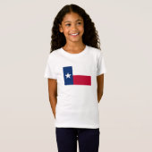 テキサス州の旗 Tシャツ (正面フル)