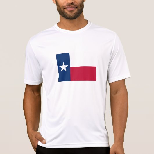 テキサス州の旗 Tシャツ (正面)