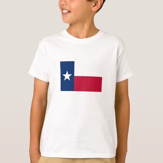 テキサス州の旗 Tシャツ (正面)