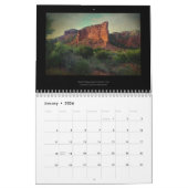 テキサス州の景色 カレンダー (1月 2026)