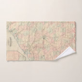 テキサス州の東の部分 バスタオルセット (ハンドタオル)