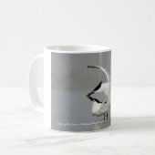 テキサス州の海岸のサンドイッチアジサシ コーヒーマグカップ (正面左)