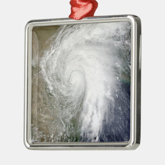 テキサス州の熱帯性嵐ハーミン メタルオーナメント (左)