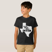 テキサス州の白と台なしになろう Tシャツ (正面フル)