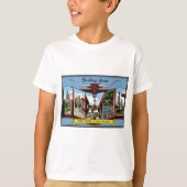 テキサス州の皆様のご挨拶|テキサス州より Tシャツ (正面)