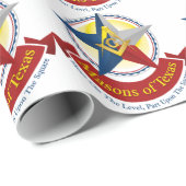 テキサス州の石大工 ラッピングペーパー (ロールコーナー)