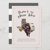 テキサス州の移動発表 案内状 (正面/裏面)