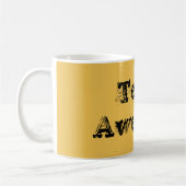 テキサス州の素晴らしい引用文のマグ コーヒーマグカップ (左)