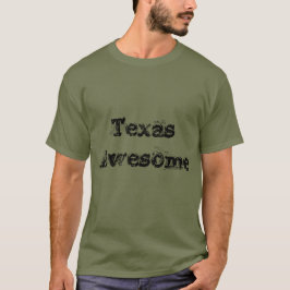テキサス州の素晴らしい引用文の人のTシャツ Tシャツ