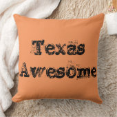 テキサス州の素晴らしい引用文 クッション (ブランケット)
