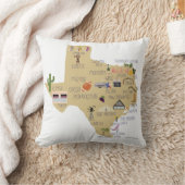 テキサス州の装飾用クッション クッション (ブランケット)