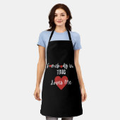 テキサス州の誰かが私を愛している エプロン (着用した状態)