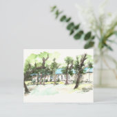 テキサス州の退去 ポストカード (スタンド正面)