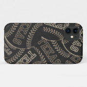 テキサス州の野球のコラージュ Case-Mate iPhoneケース (裏面(横))