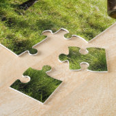 テキサス州の長角牛Bull ジグソーパズル (側面)