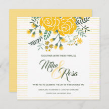 テキサス州の黄色のバラ – ギンガムとバラ結婚の