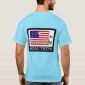 テキサス州のTシャツ Tシャツ (裏面)