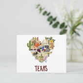 『テキサス州はがきの素晴らし州』 ポストカード (スタンド正面)