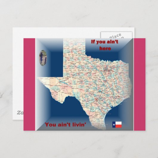 テキサス州はがき ポストカード (正面/裏面)