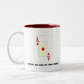 テキサス州はそれらをMug王握ります ツートーンマグカップ (左)