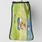 テキサス州はゴルファーをテーマにしている ゴルフヘッドカバー (回転90)