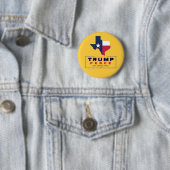 テキサス州はトランプ2020のために 缶バッジ (インサイチュ)