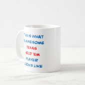 テキサス州は全速力だ素晴らし。 コーヒーマグカップ (正面左)