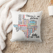 テキサス州は故郷に似た処が無い クッション (ブランケット)