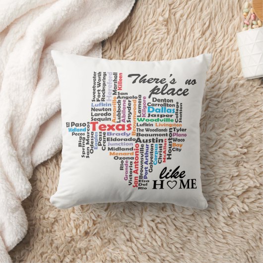テキサス州は故郷に似た処が無い クッション (ブランケット)