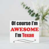 テキサス州は素晴らしいです ポストカード (スタンド正面)