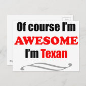 テキサス州は素晴らしいです ポストカード (正面/裏面)