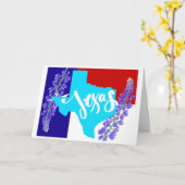 テキサス州よ！グリーティングカード カード (黄色い花)