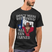 テキサス州を愛する気持ちを表現しよう Lone Star State Tシャツ (正面)