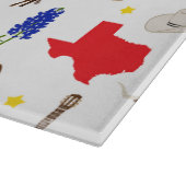 テキサス州アイコン カッティングボード (角)