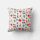 テキサス州アイコン クッション (裏面)