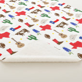 テキサス州アイコン シェルパブランケット (3/4)