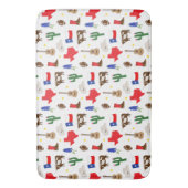 テキサス州アイコン バスマット (正面縦)