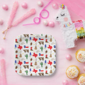 テキサス州アイコン ペーパープレート (パーティー)