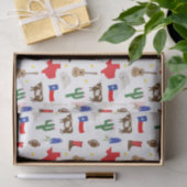 テキサス州アイコン 薄葉紙 (ギフト)