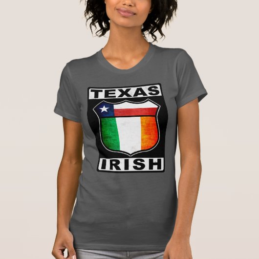 テキサス州アイリッシュアメリカン Tシャツ (正面)
