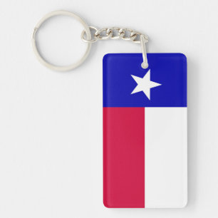 テキサス州アクリルのKeychainの旗(味方される選抜して下さい) キーホルダー