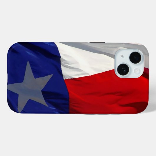 テキサス州アポップ・アートのート国旗 Case-Mate iPhoneケース (裏面 (横))