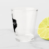 テキサス州アメリカ州の地図 ショットグラス (右)