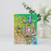 テキサス州アメリカ ポストカード (スタンド正面)