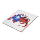 テキサス州アルマジロ タイル (側面)