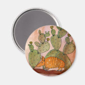 テキサス州アルマジロ マグネット (正面/裏面)