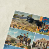 テキサス州アンティークはがきビーチタオル ビーチタオル (インサイチュ)