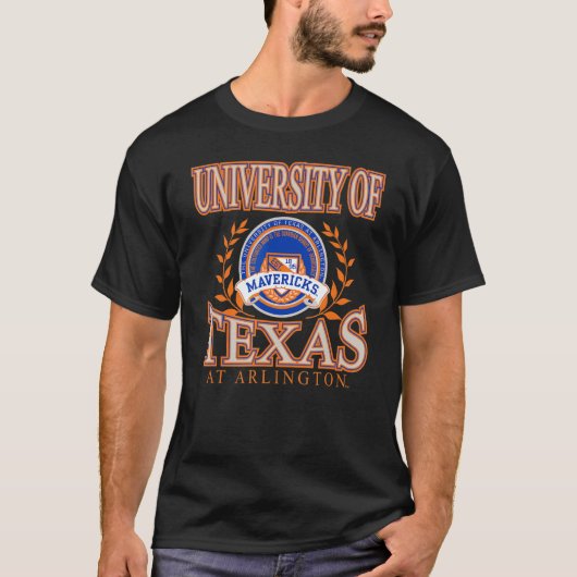 テキサス州アーリントンMavericks Laurels 王室の Blue Tシャツ (正面)
