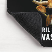 テキサス州エクリプスS 4月8日2024私はそこに牛Bu マウスパッド (コーナー)